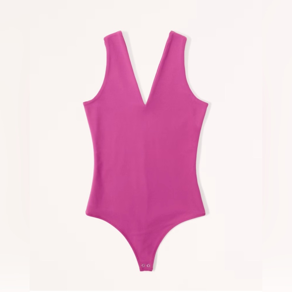 Abercrombie Seamless Fabric V-Neck Bodysuit